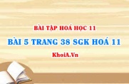 Bài 5 trang 38 SGK Hoá 11: Nội dung về Amoniac và Muối Amoni